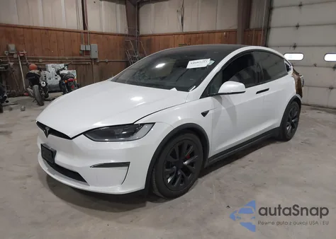 2025 Tesla Model X Plaid from USA, damaged, VIN 7SAXCBE6XSF469957